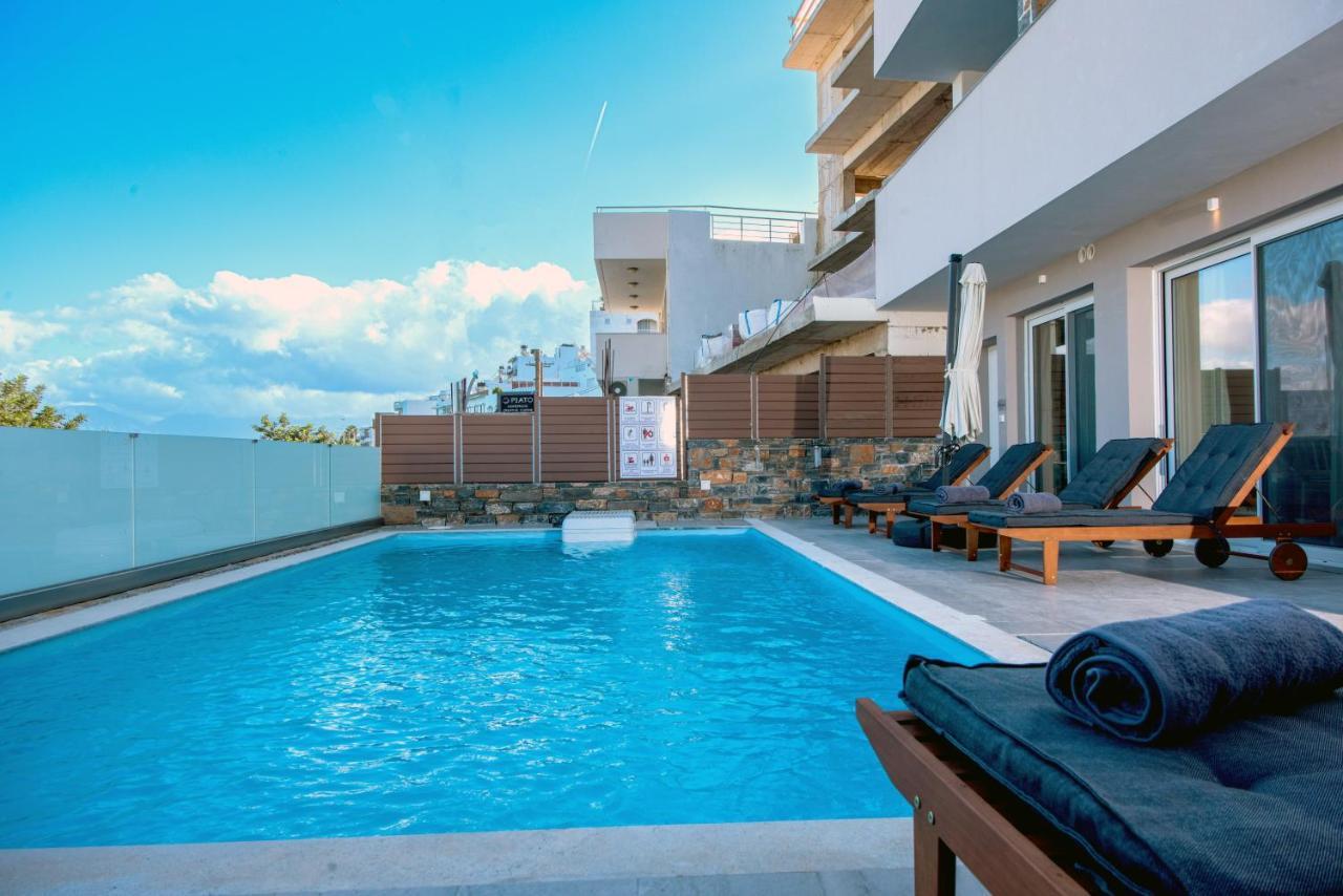 Ammos Lux Apartments Crete Ágios Nikólaos Eksteriør billede